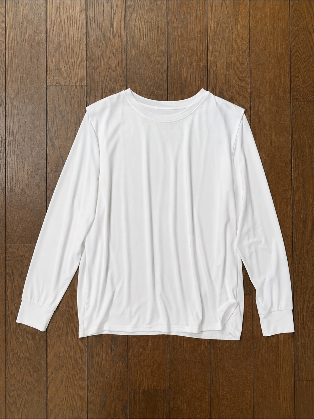 Halara Round Neck Long Sleeve Ruched Yoga Sports Top Sz L